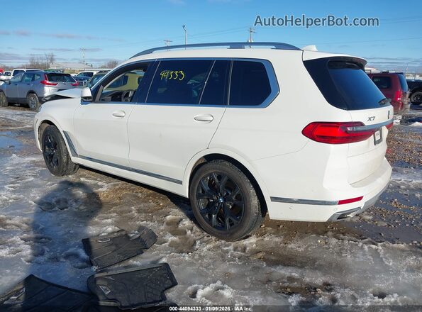 5UXCW2C00N9M49974 2022 BMW X7 Белый Задняя левая четверть