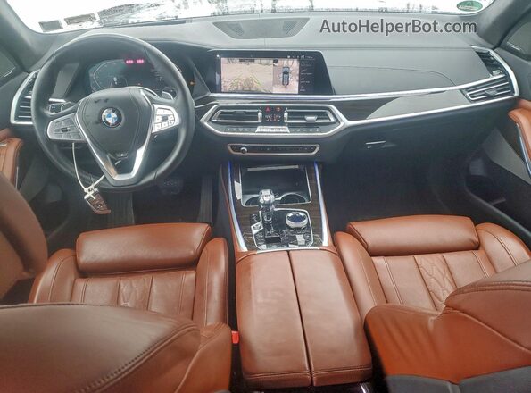 5UXCW2C03M9F10123 2021 BMW X7 Charcoal Widok deski rozdzielczej