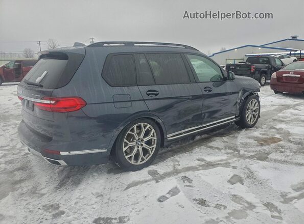 5UXCW2C03M9F10123 2021 BMW X7 Charcoal Tył prawy