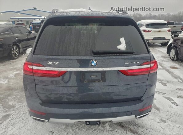 5UXCW2C03M9F10123 2021 BMW X7 Charcoal Widok z tyłu