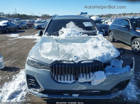 5UXCW2C05M9F67228 2021 BMW X7 Gray ხელსაწყოთა პანელის ხედი