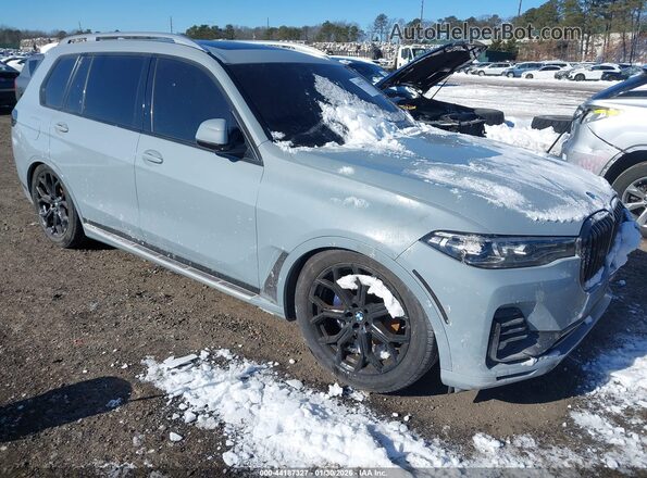 5UXCW2C05M9F67228 2021 BMW X7 Gray წინა მარჯვენა