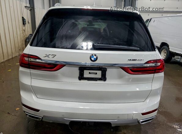5UXCW2C09L9B77828 2020 BMW X7 Белый Вид сзади