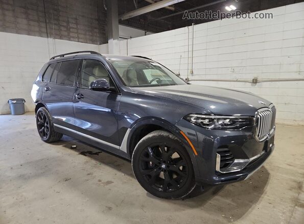 5UXCW2C09M9F03516 2021 BMW X7 Charcoal წინა მარჯვენა