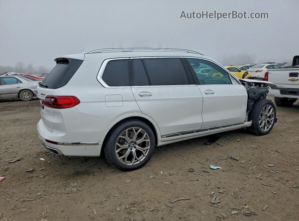 5UXCW2C09N9K25294 2022 BMW X7 Белый Задняя правая четверть