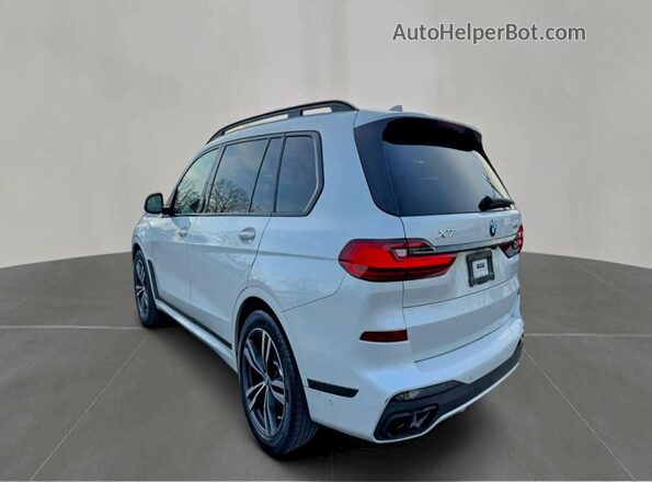 5UXCW2C0XM9F34225 2021 BMW X7 White Հետևի աջ