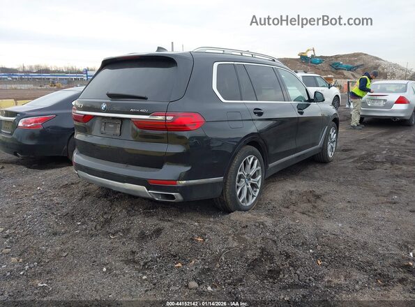 5UXCW2C55KL086081 2019 BMW X7 Black Tył prawy
