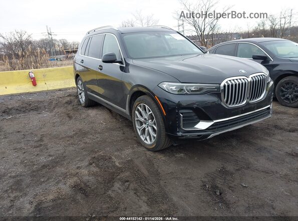 5UXCW2C55KL086081 2019 BMW X7 Black Przód prawy