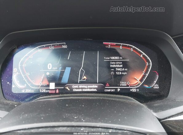 5UXCW2C55KL086081 2019 BMW X7 Black Widok tylnych siedzeń