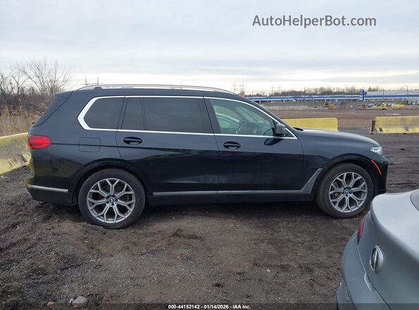 5UXCW2C55KL086081 2019 BMW X7 Black Widok wnętrza z tyłu