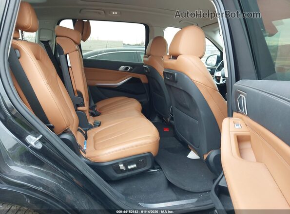 5UXCW2C55KL086081 2019 BMW X7 Black Widok naklejki z numerem VIN