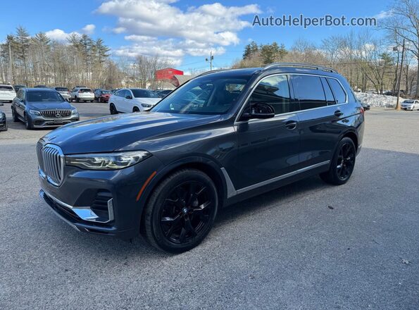 5UXCW2C55KLB44273 2019 BMW X7 Серый Задняя правая четверть