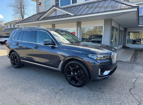 5UXCW2C55KLB44273 2019 BMW X7 Серый Задняя левая четверть