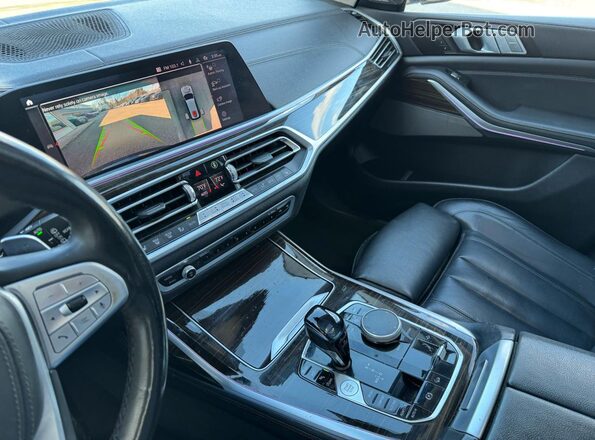 5UXCW2C55KLB44273 2019 BMW X7 Серый Вид задней части салона
