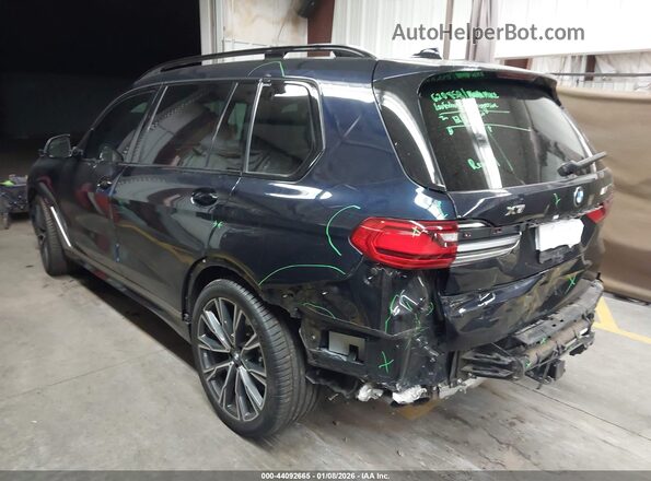 5UXCX6C03N9J68840 2022 BMW X7 Dark Blue Tył lewy