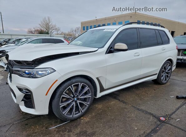 5UXCX6C08N9K12704 2022 BMW X7 White Front left