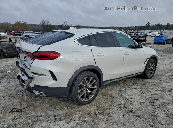 5UXCY6C00P9P38390 2023 BMW X6 Белый Задняя правая четверть
