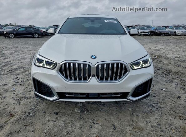 5UXCY6C00P9P38390 2023 BMW X6 Белый Вид спереди