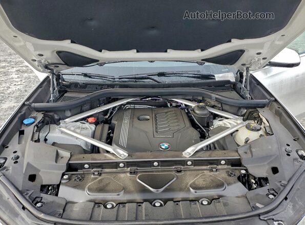 5UXCY6C00P9P38390 2023 BMW X6 Белый Вид подкапотного пространства