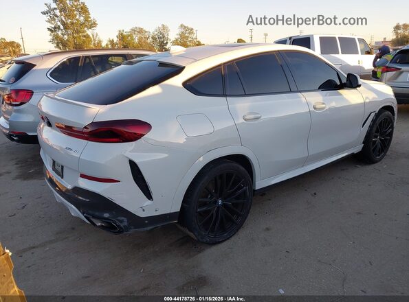 5UXCY6C00P9P83989 2023 BMW X6 Белый Задняя правая четверть