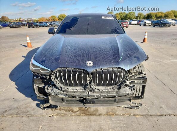 5UXCY6C01N9N32024 2022 BMW X6 Черный Вид спереди