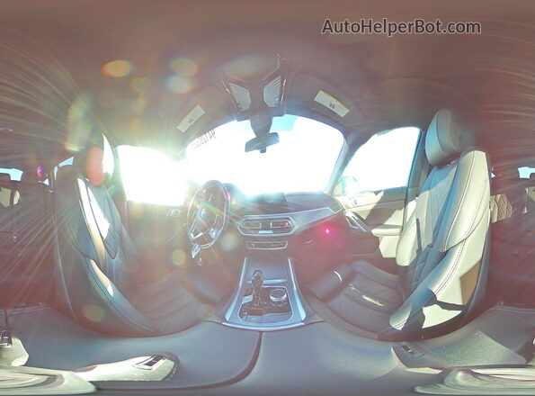 5UXCY6C01P9N76821 2023 BMW X6 Черный Панорамный вид салона 360°