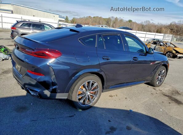 5UXCY6C01P9R02519 2023 BMW X6 Black Հետևի աջ