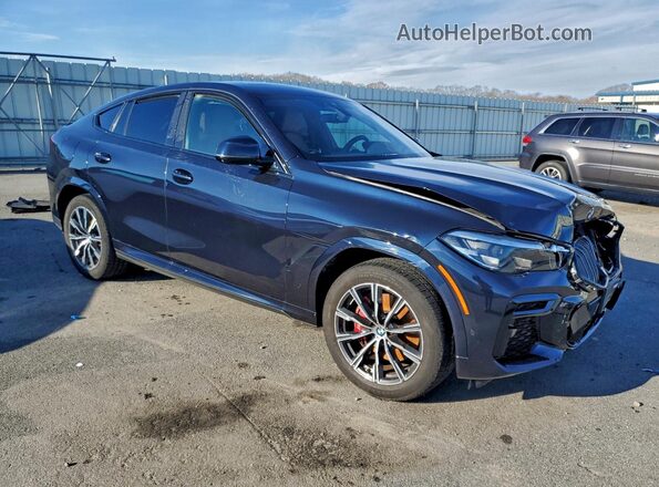 5UXCY6C01P9R02519 2023 BMW X6 Black Առջևի աջ