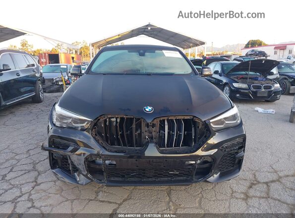5UXCY6C02N9K41922 2022 BMW X6 Black Widok zestawu wskaźników