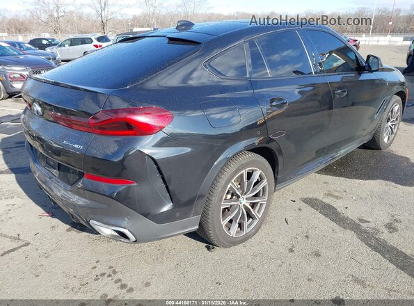 5UXCY6C03M9E62687 2021 BMW X6 Черный Задняя правая четверть