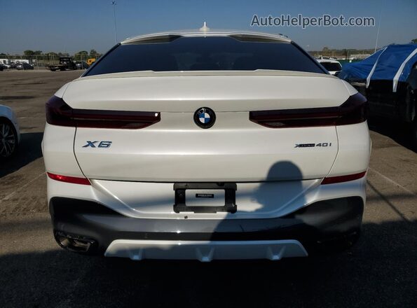 5UXCY6C03P9P83226 2023 BMW X6 Белый Вид сзади