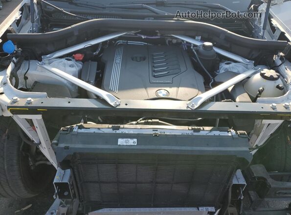 5UXCY6C03P9P83226 2023 BMW X6 Белый Вид подкапотного пространства