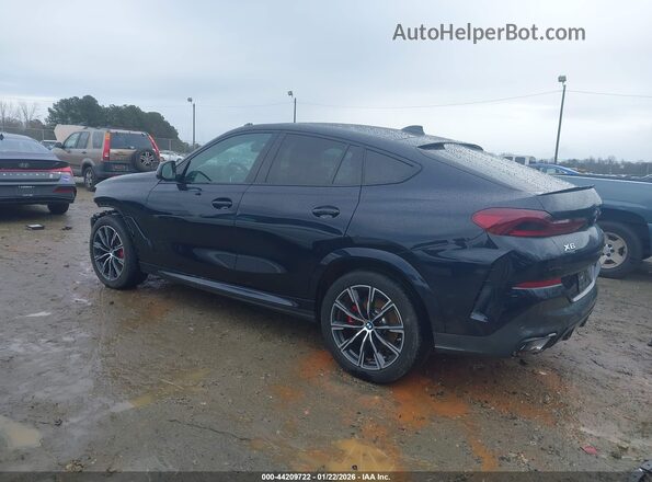 5UXCY6C05P9P80151 2023 BMW X6 Черный Задняя левая четверть
