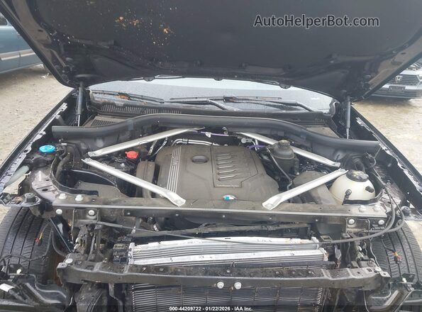 5UXCY6C05P9P80151 2023 BMW X6 Черный Вид сзади
