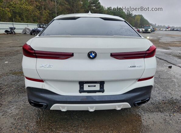 5UXCY6C06M9H65009 2021 BMW X6 Белый Вид сзади