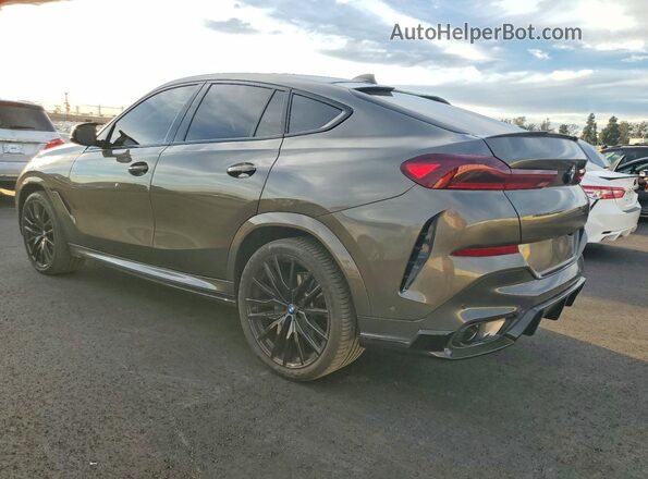5UXCY6C07P9R94932 2023 BMW X6 Зеленый Задняя левая четверть