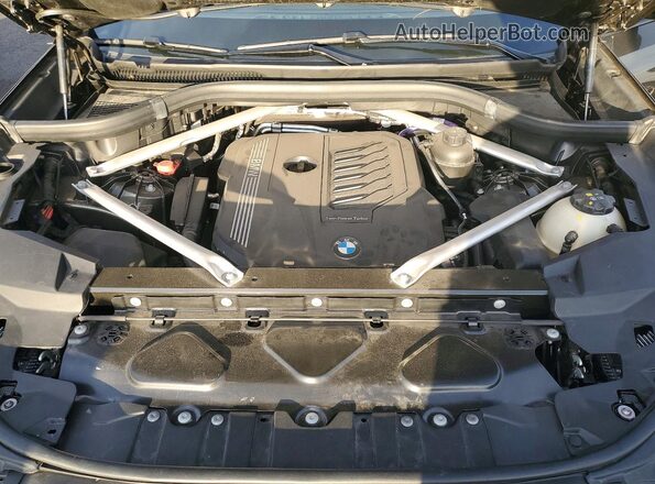 5UXCY6C07P9R94932 2023 BMW X6 Зеленый Вид подкапотного пространства