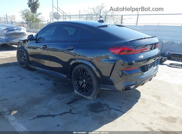 5UXCY6C08P9R85026 2023 BMW X6 Черный Задняя левая четверть