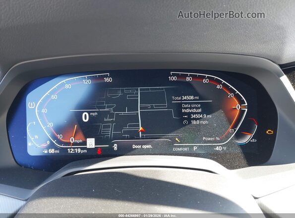 5UXCY6C08P9R85026 2023 BMW X6 Черный Вид задних сидений