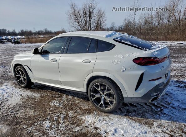 5UXCY8C00L9C29795 2020 BMW X6 White უკანა მარცხენა