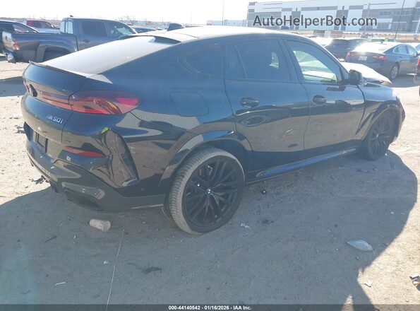 5UXCY8C03N9K75041 2022 BMW X6 Черный Задняя правая четверть