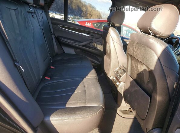 5UXKR0C31H0X83280 2017 BMW X5 Черный Вид задней части салона