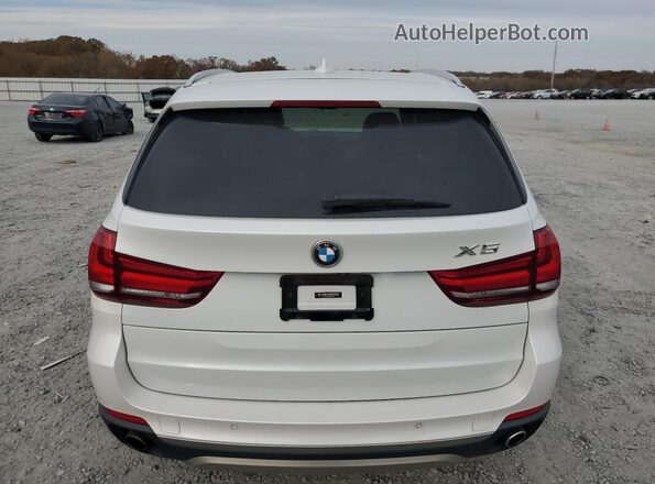 5UXKR0C33H0V83243 2017 BMW X5 Белый Вид сзади
