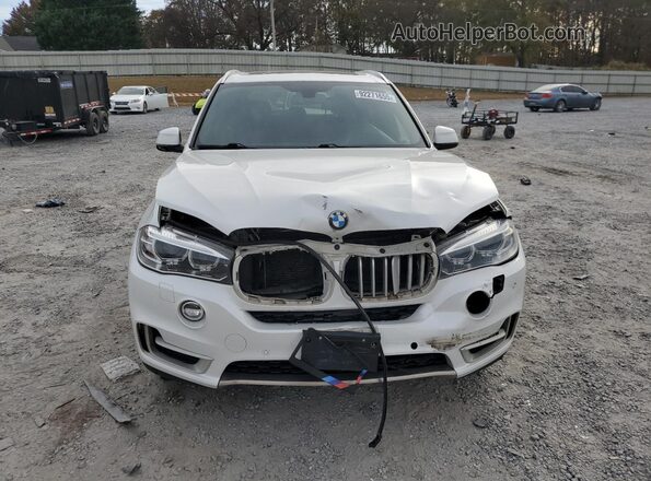 5UXKR0C33H0V83243 2017 BMW X5 Белый Вид спереди
