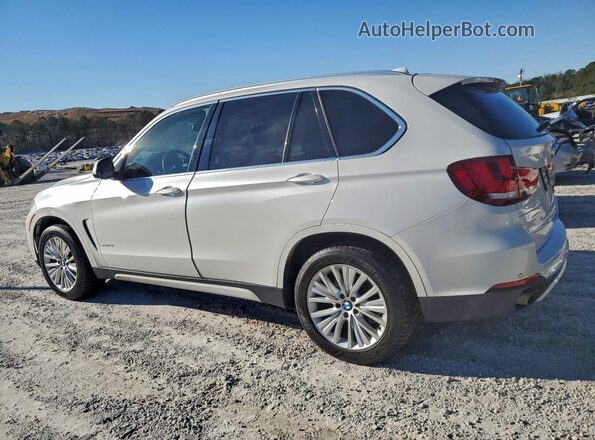 5UXKR2C34H0X04048 2017 BMW X5 Белый Задняя левая четверть
