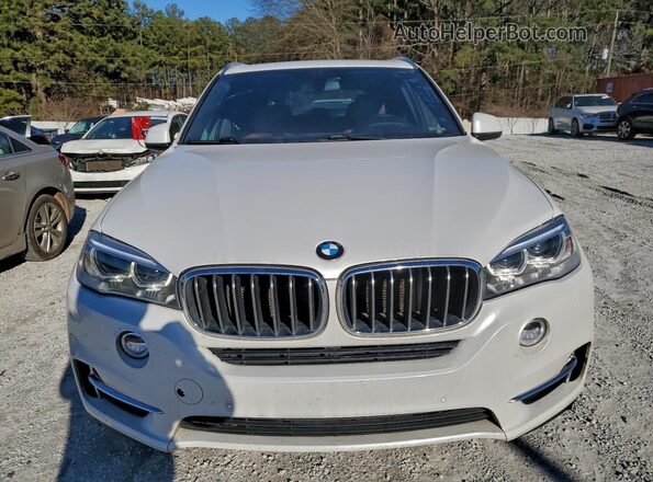 5UXKR2C34H0X04048 2017 BMW X5 Белый Вид спереди