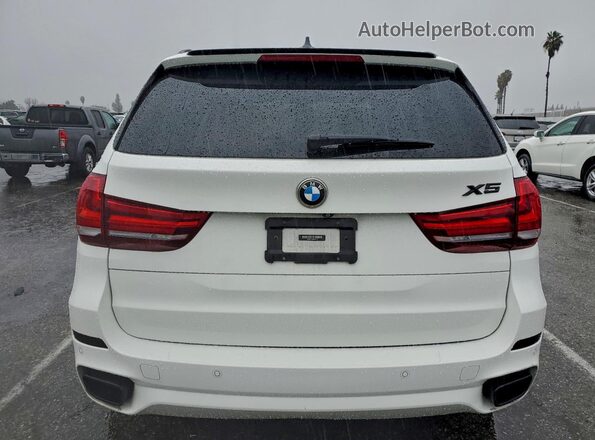 5UXKR2C5XG0R73199 2016 BMW X5 Белый Вид сзади