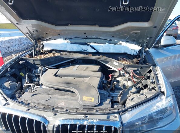 5UXKT0C51G0S76185 2016 BMW X5 Серебряный Вид сзади