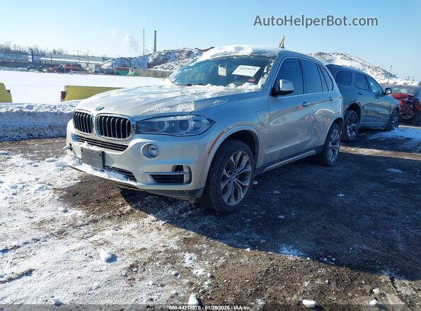 5UXKT0C51G0S76185 2016 BMW X5 Серебряный Передняя левая четверть