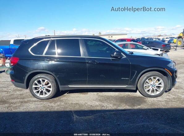 5UXKT0C53G0S76091 2016 BMW X5 Черный Вид задней части салона